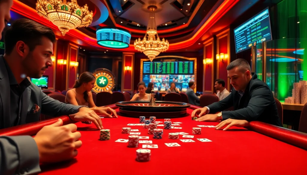Experience high-stakes action at https://f8beta2.me/ as players engage in an intense poker game filled with excitement.