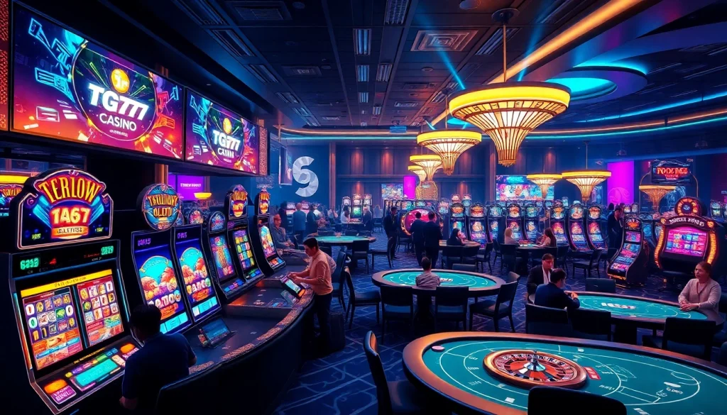 TG777 Casino offers an exhilarating online gambling experience with diverse games, player engagement, and cutting-edge technology.