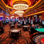 Experience the thrill at MM88's vibrant casino scene filled with slot machines, poker tables, and exciting games.