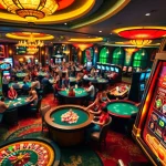 Experience the thrill of 88AA at an exciting casino, featuring vibrant table games, captivating slots, and diverse players.