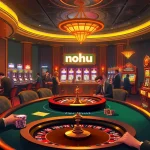 Nohu enhances your gambling experience with thrilling poker tables and exciting slot machines.